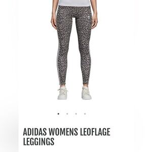 (Like new) Women’s Adidas Leoflage Leopard/Camo Leggings